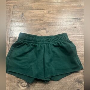 Wild Fable Dark Green Athletic Shorts